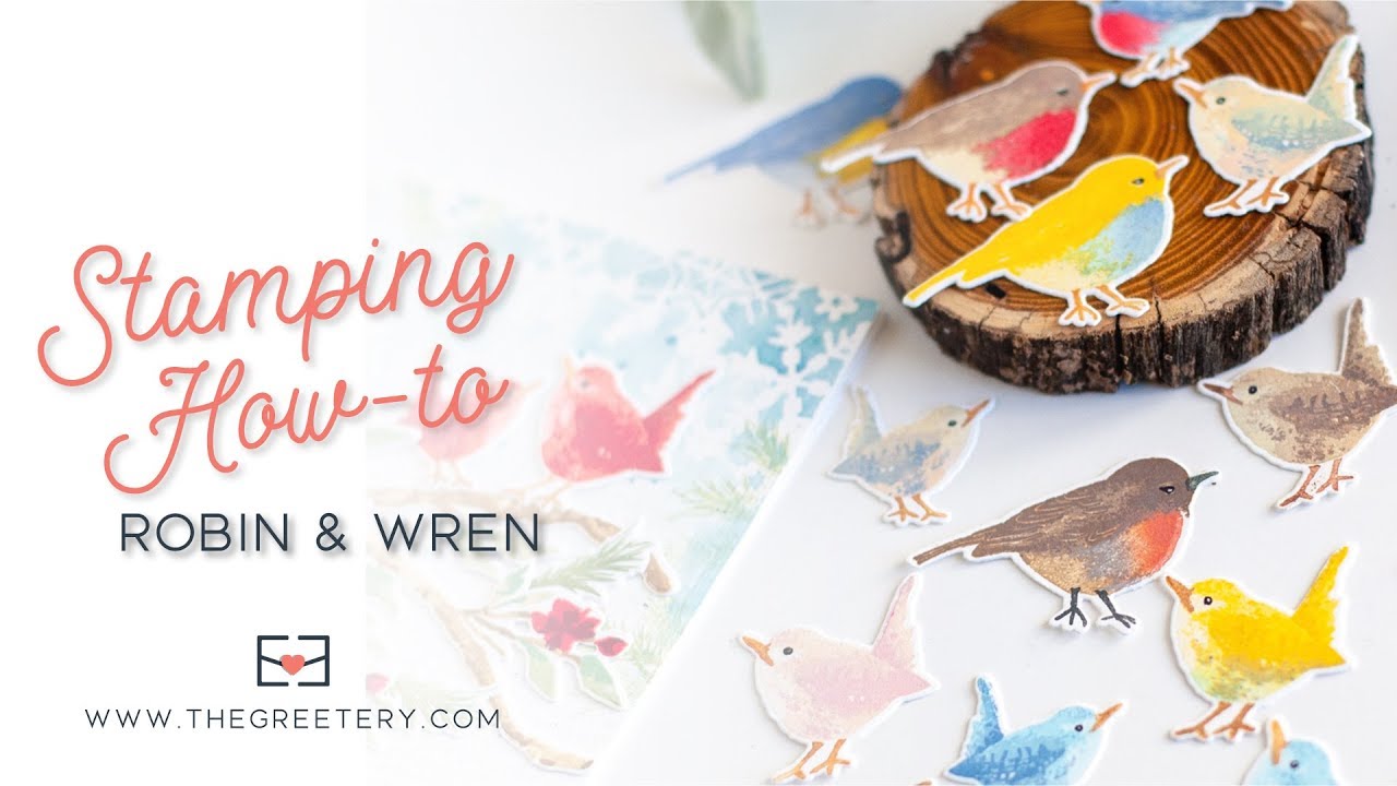 Stamping How-to: The Robin & Wren set
