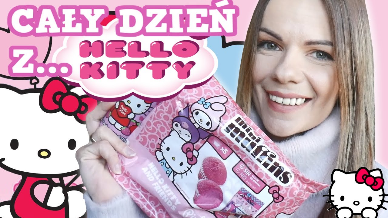SPĘDŹ ZE MNĄ I Z HELLO KITTY CAŁY DZIEŃ😻 ZAKUPY + TEST 😍 #hellokitty #challenge
