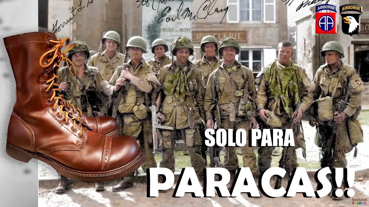 Botas de PARACAIDISTA!! 🥾🪂| CORCORAN JUMP BOOTS