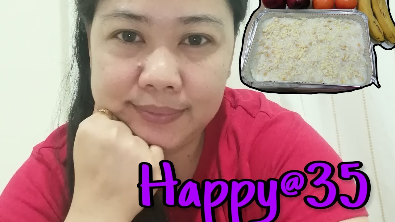 Celebrating my bday/eating creamy maja blanca||OurStation
