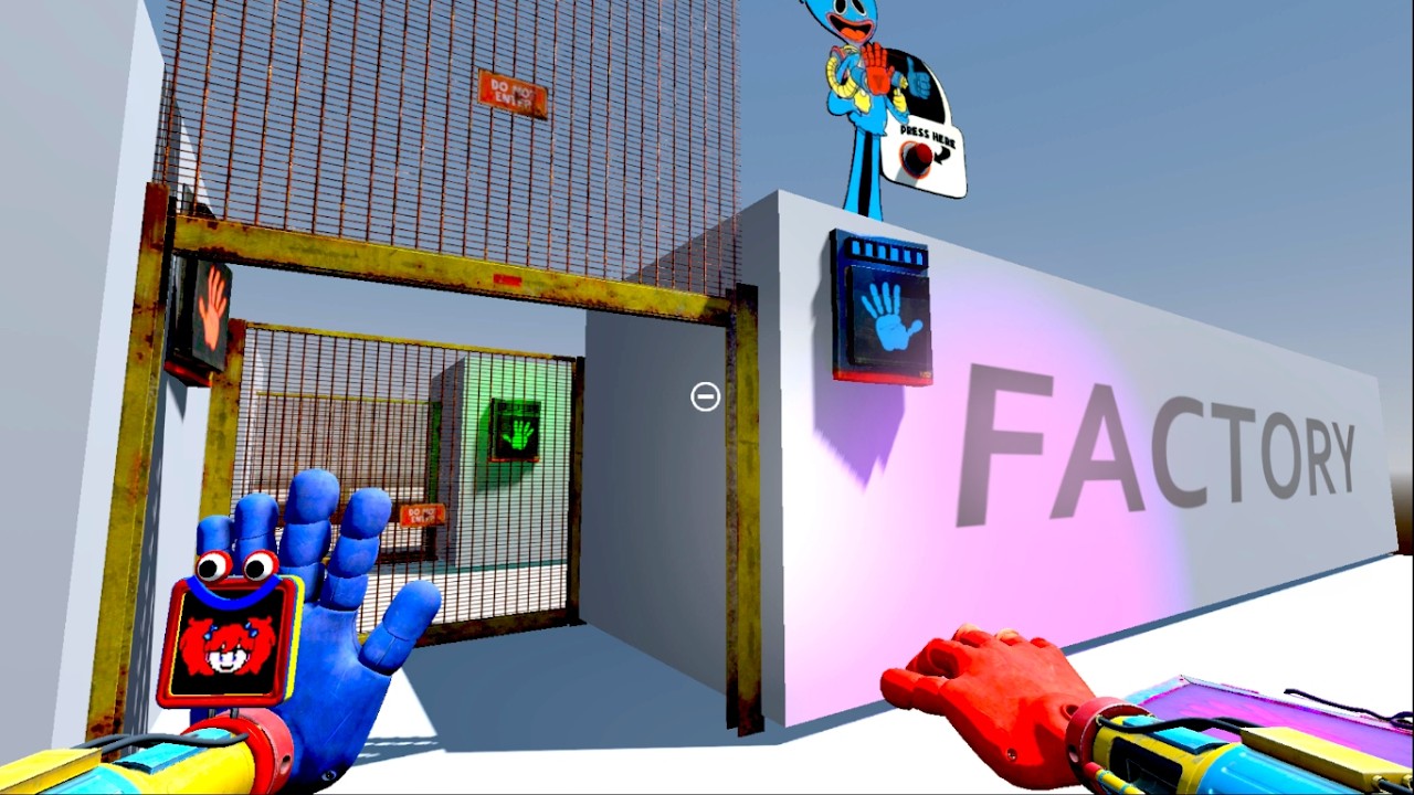 Factory Escape Chapter 1 - Grabpack System - Full Game.
