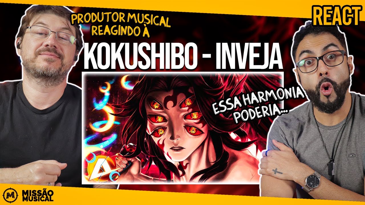 REACT de ♪ Kokushibo (Kimetsu no Yaiba) | Inveja | AniRap