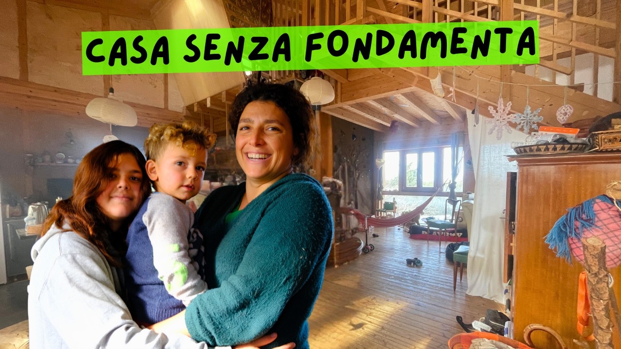 “Viviamo in una casa unica in Italia: in canapa, senza fondamenta, senza bollette”