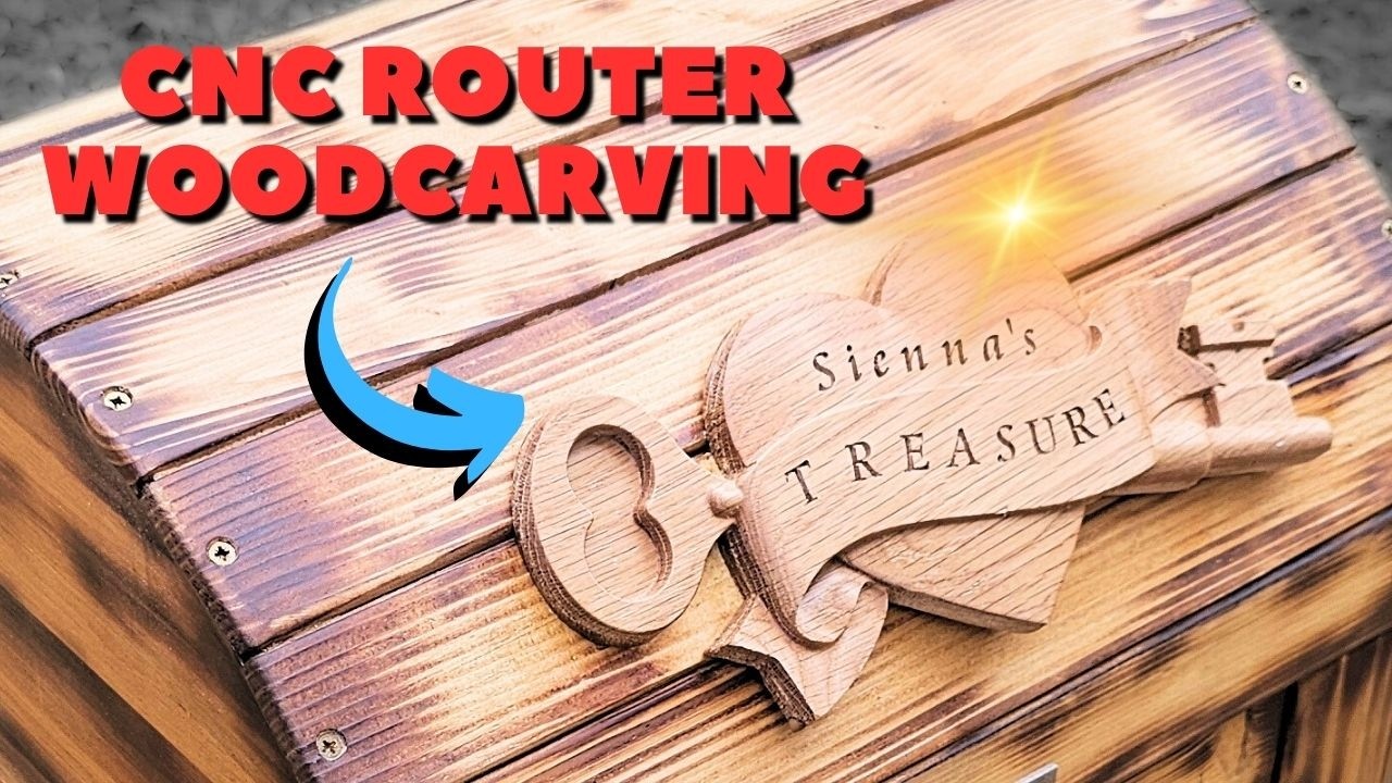 I Created an EPIC Woodcarving Sign with CNC Woodworking!