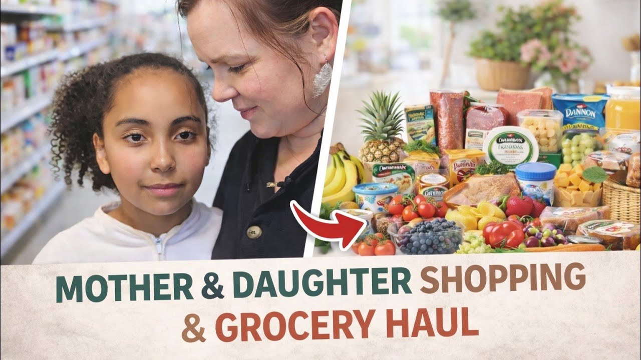 Mother and Daughter Shopping | Grocery Haul | Sam's Club | Aldi | Katies Roots and Recipes