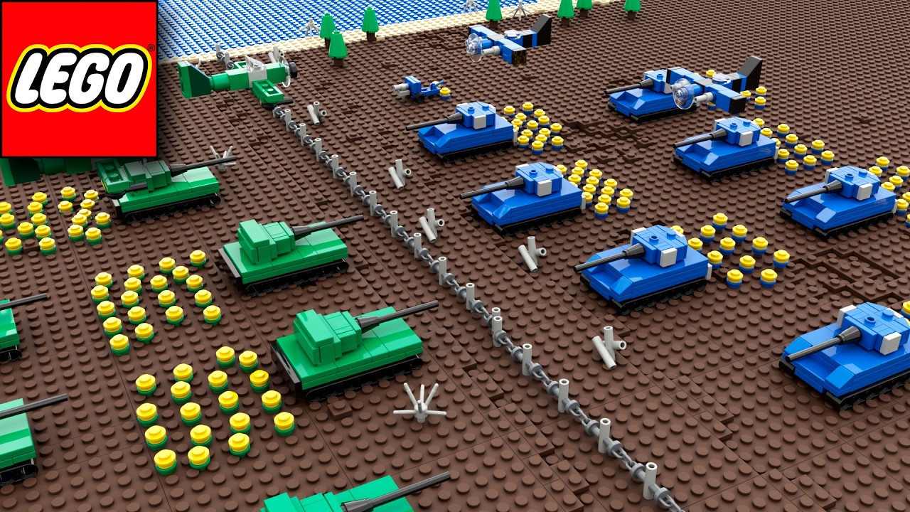 Micro LEGO War🪖 | Animation