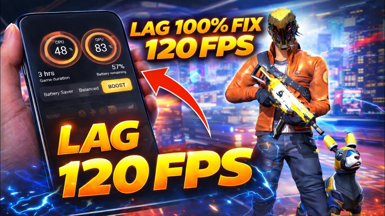 FREE FIRE LAG 100% FIX 😱 | 120 FPS Ultra Smooth Gaming 🔥 Android Lag Fix 2026 |@NORZO_FF 