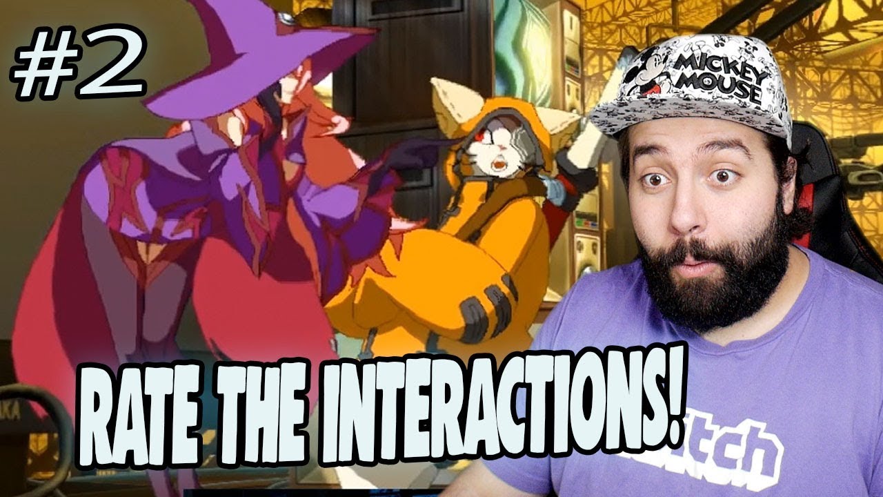 Some Of These Are Hilarious! | Rate The Interactions | Blazblue Cross Tag Battle Interactions #2