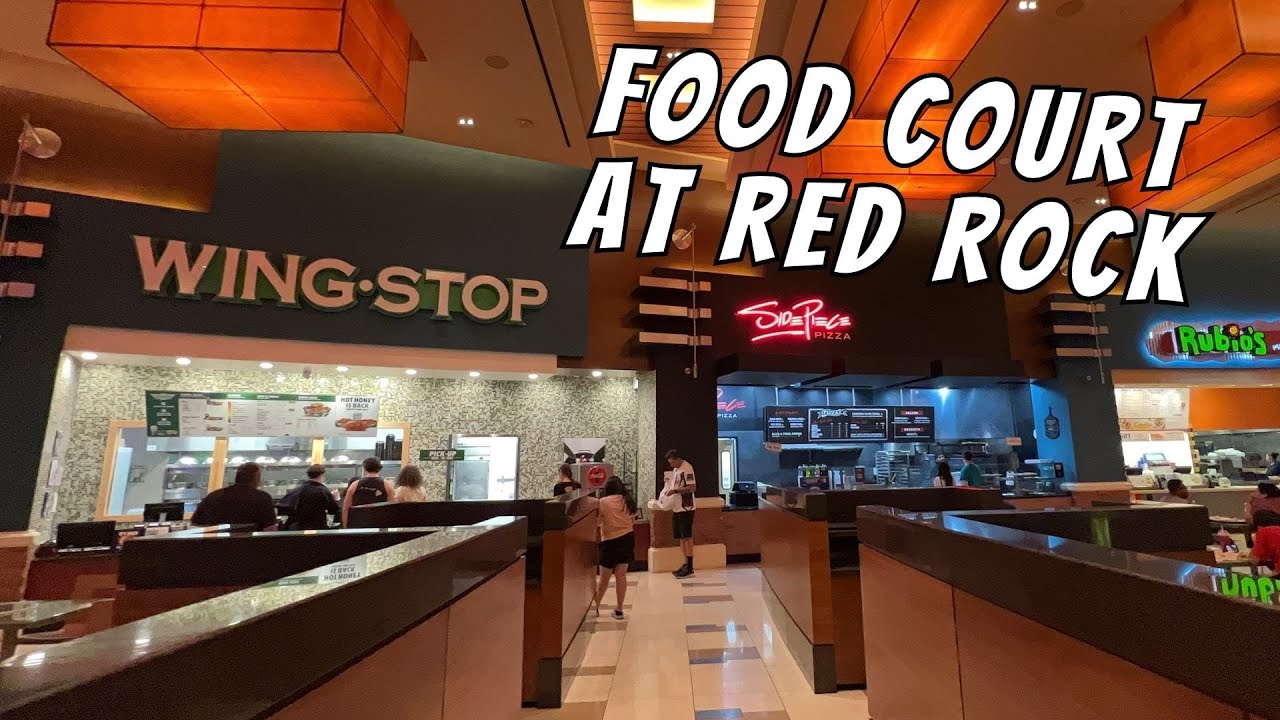 Food Court Inside Red Rock Hotel & Casino in Las Vegas, Nevada | Walking Las Vegas Hotels