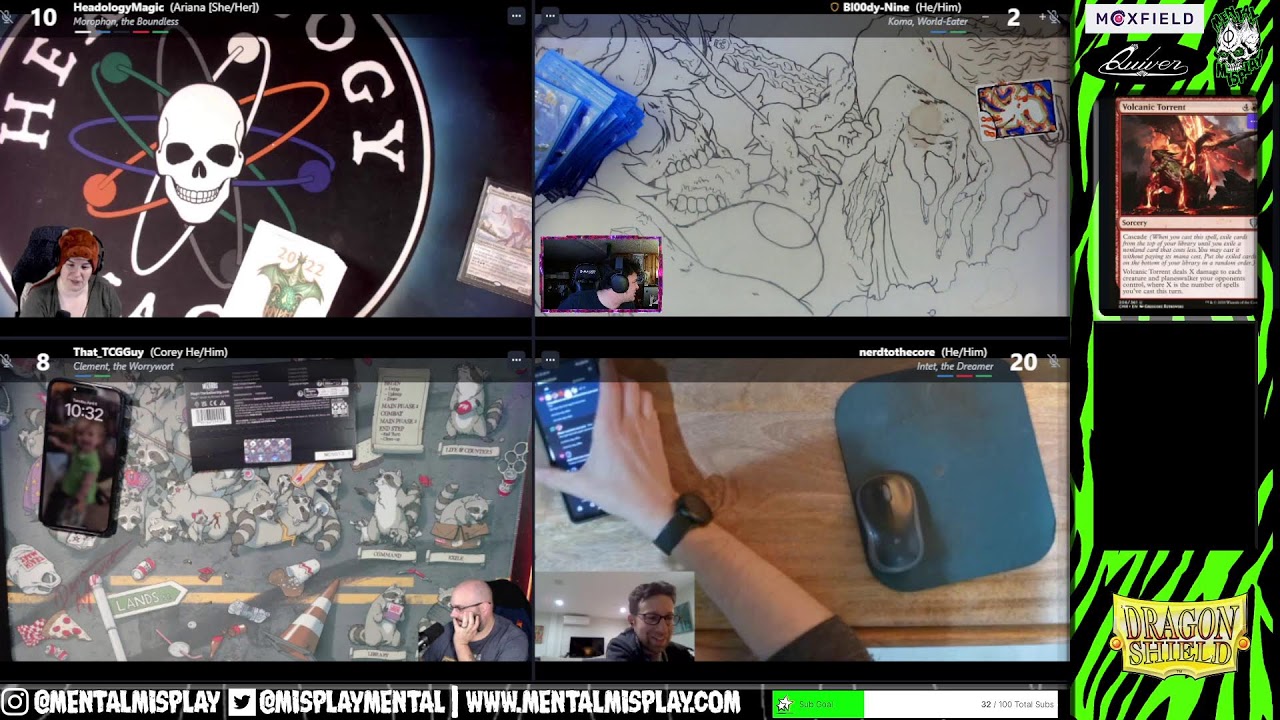 Casual EDH Ft. That TCG Guy, Headology and NerdToTheCore!
