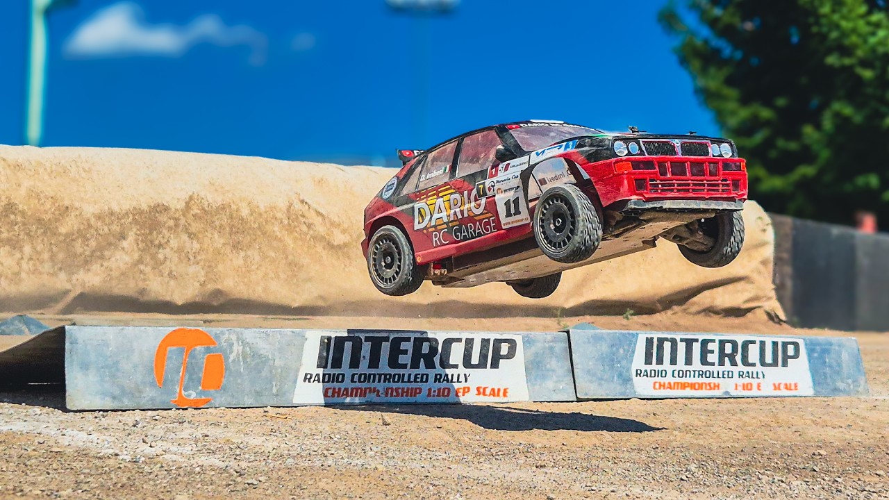EPIC RC Rally inside a HUGE ARENA! High Speed and Jumps on Gravel! 