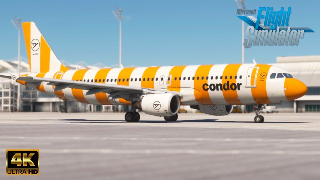 Condor A320 CFM | Munich ✈︎  Skiathos | Microsoft Flight Simulator