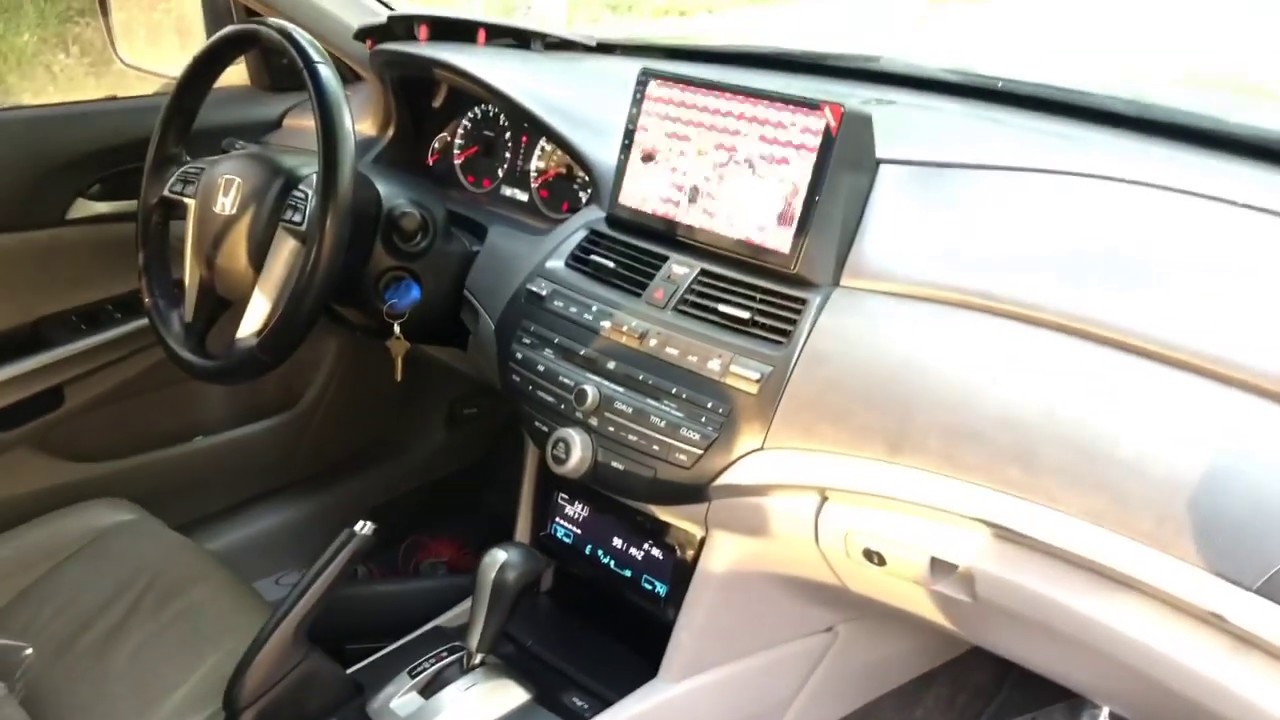 Как удалить заводскую магнитолу из обновления аудиосистемы Honda Accord EX-L 2009 года