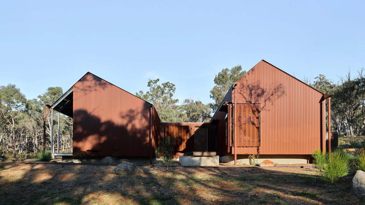 Ochre House - Sustainable Off-Grid Home | Modern Australian Rural Architecture