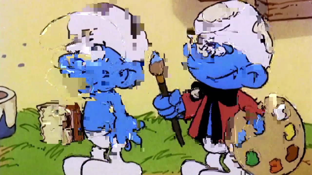Pintor E Poeta &bull; Os Smurfs