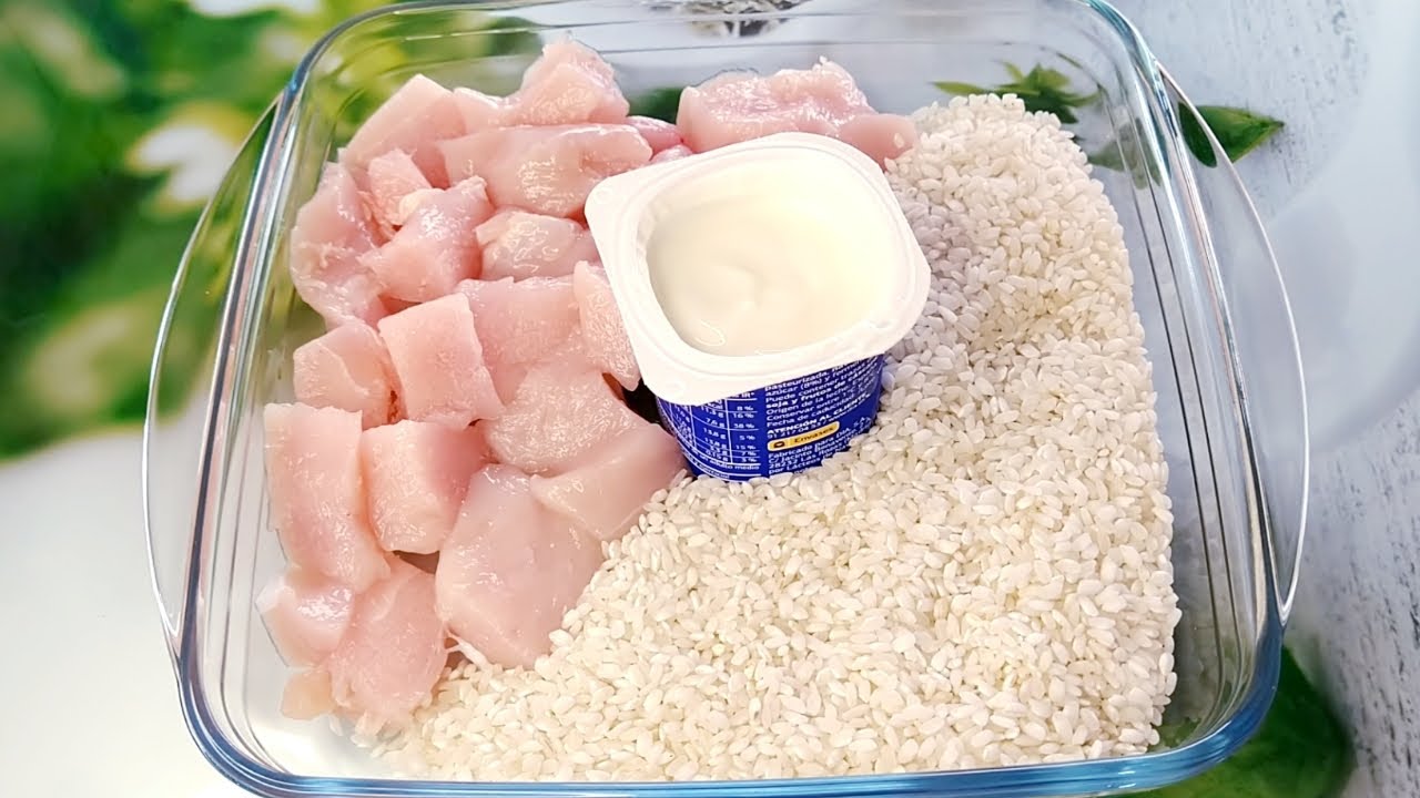 ¡Cocina el pollo y el Arroz de ésta manera! ¡El Resultado es increíble y delicioso!
