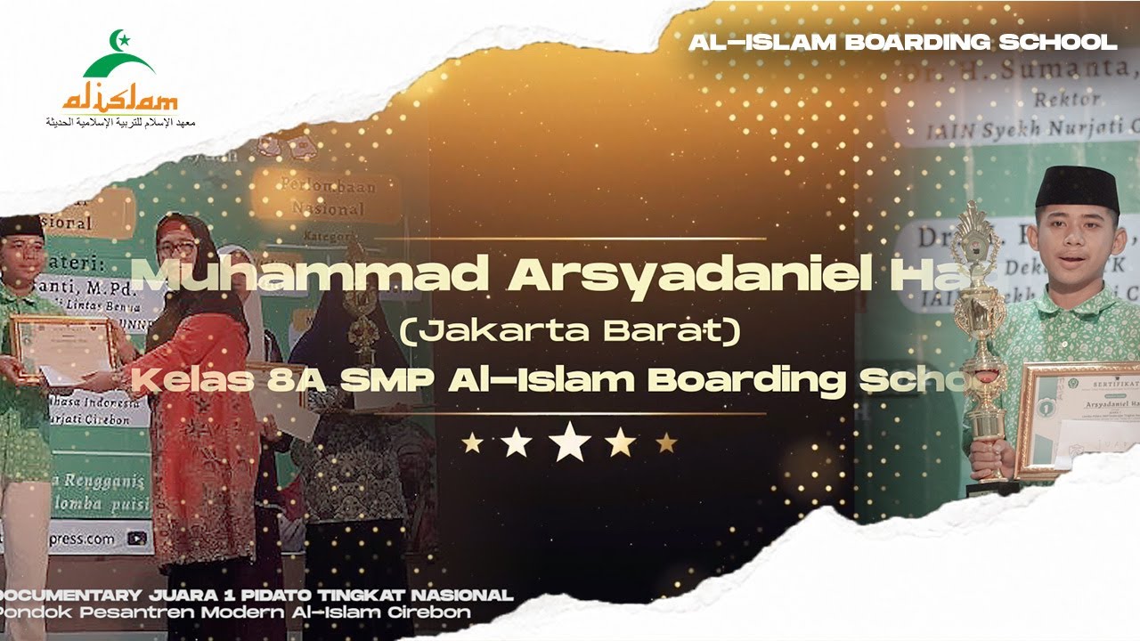 🏆 JUARA 1 PIDATO BAHASA INDONESIA TINGKAT NASIONAL | Pondok Pesantren Modern Al-Islam Cirebon