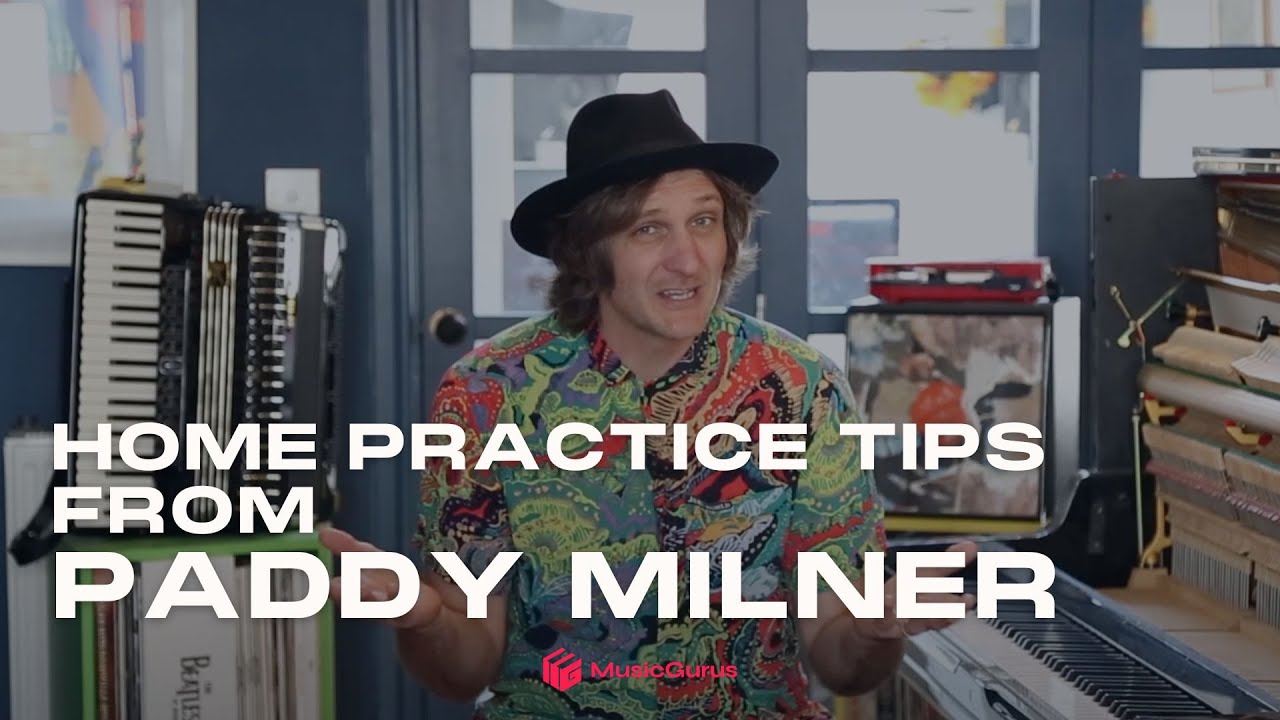Home Practice Tips from Blues Piano Master Paddy Milner