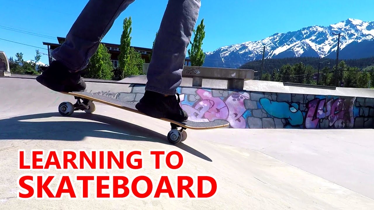 LEARNING TO SKATEBOARD EPISODE 1 - INTRO TO BASICS