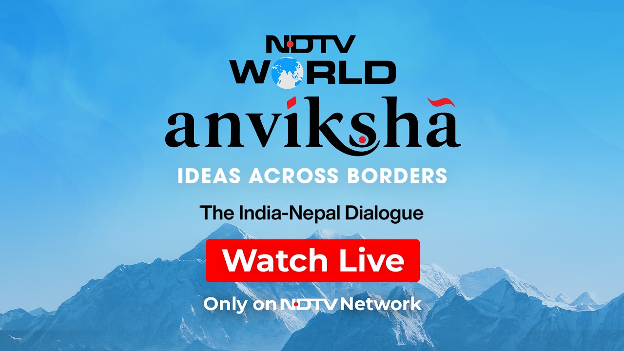 NDTV World Anviksha LIVE | Ideas Across Borders - The India-Nepal Dialogue