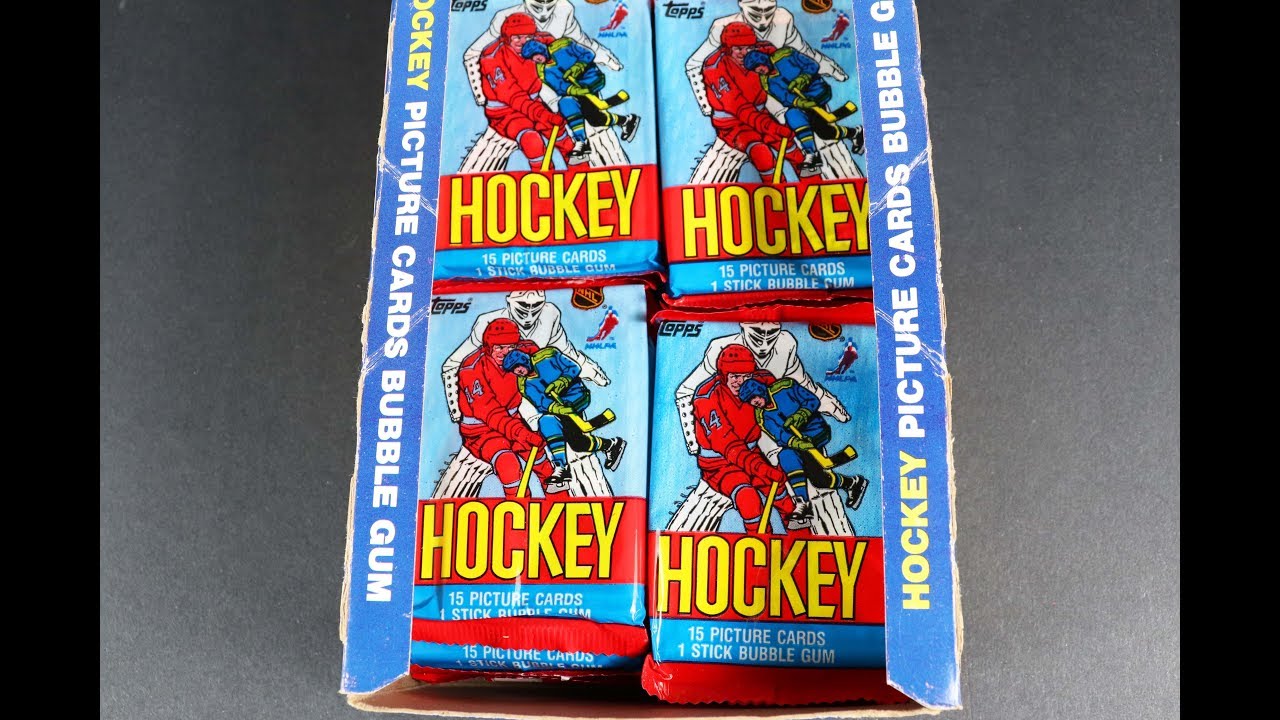 I Just Pulled The Card I Wanted ! 1984 Topps Hockey Pack Opening ! Possible Wayne Gretzky & Yzerman