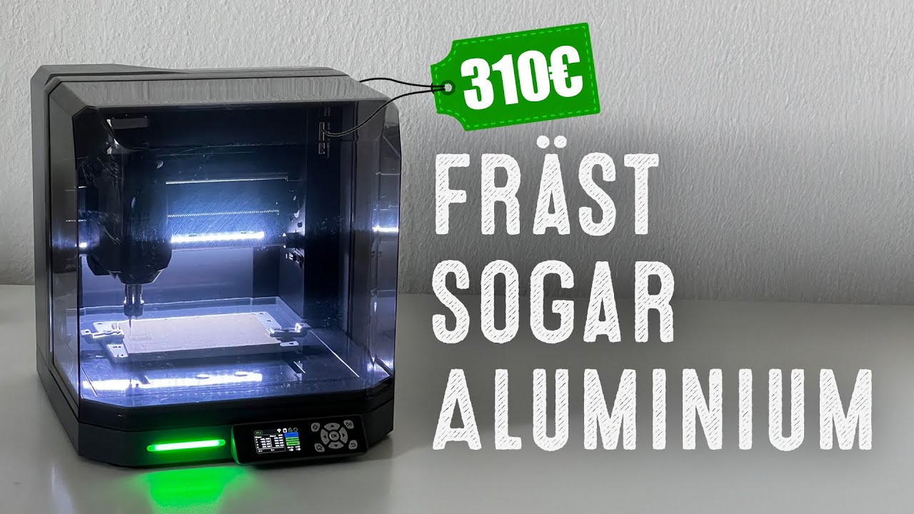 Klein und günstig: Eine CNC-Fräse für den Schreibtisch