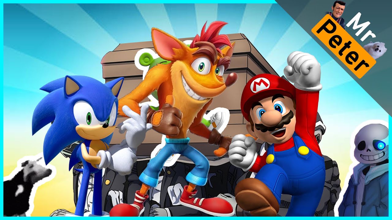 Multimix 🔹 Super Mario & Sonic & Crash Bandicoot