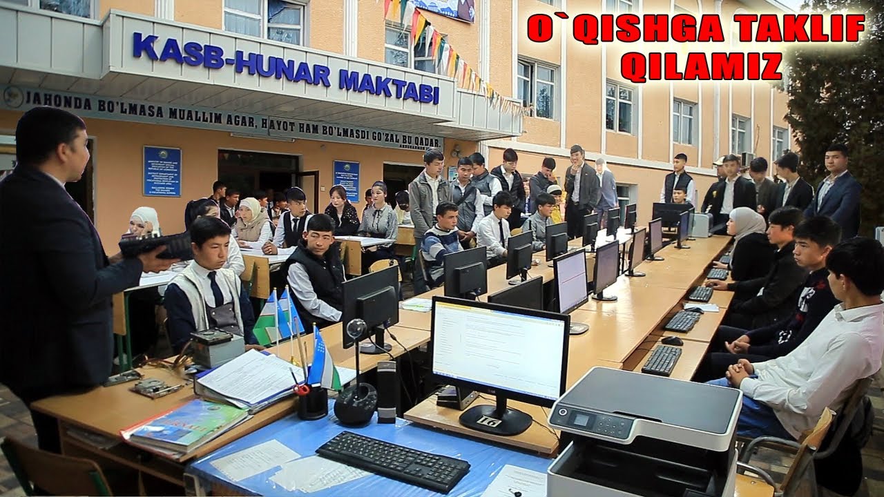Ochiq eshiklar kuni 2-son kasb-hunar maktabida Jizzax G`allaorol