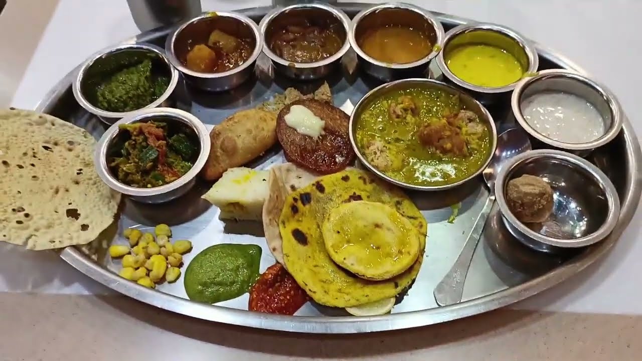 Unlimited Pure Veg Thali Khandani Rajdhani’s at Ghatkopar | Gujarati Rajasthani Thali