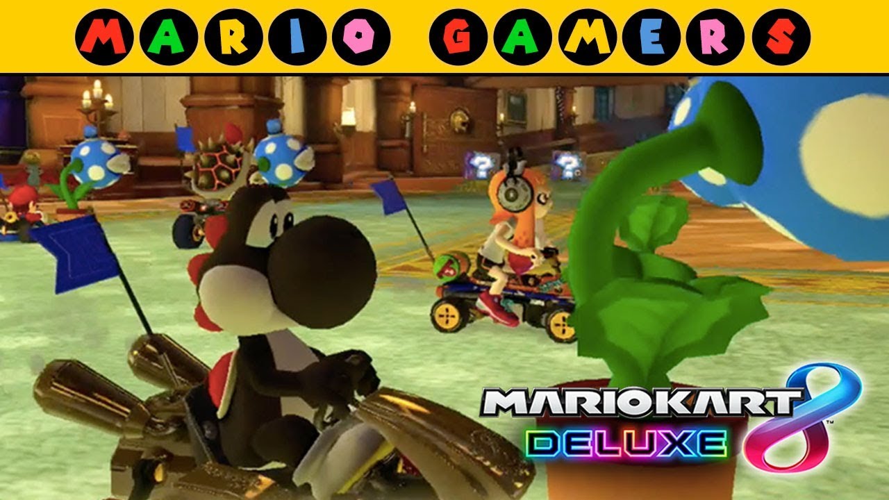 Mario Kart 8 Deluxe - Renegade Roundup - Black Yoshi Gameplay | MarioGamers