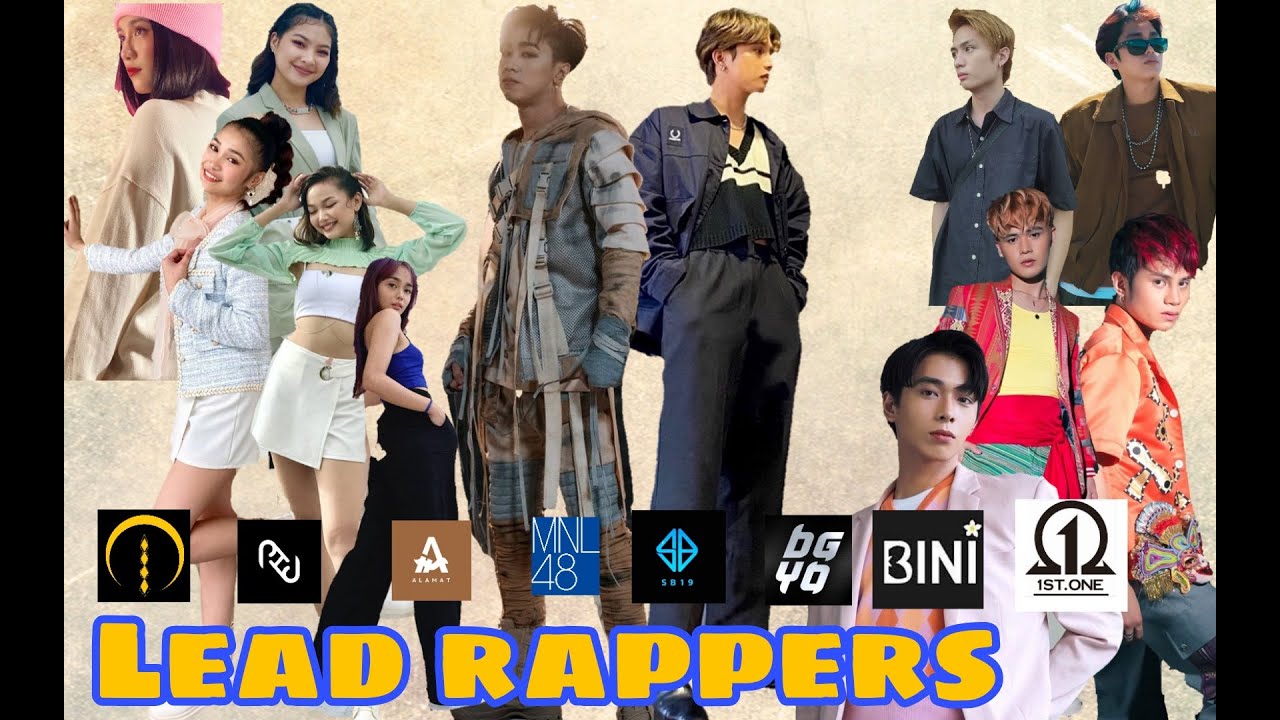 PPop Idols Lead Rappers : SB19, BGYO, MNL48, BINI, ALAMAT, 1STONE, PHP & LUNA