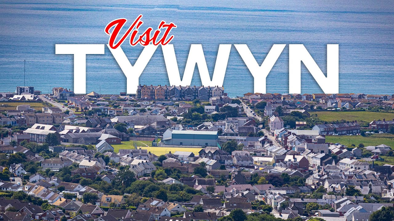 Visit Tywyn - A Coastal Town In Wales | Panoramic View From Hilltop
