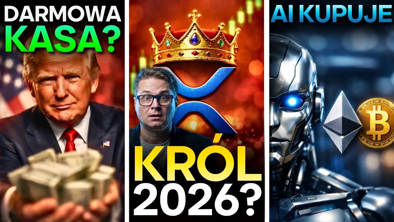 Trump rozdaje $2000? Nowy szef FED i XRP jako 