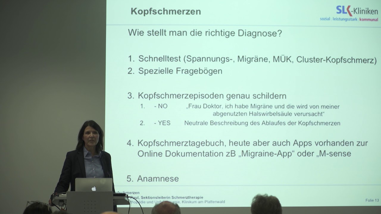 Was hilft wirklich bei Kopfschmerzen - Dr. Sabine Paul über neue Therapien und Behandlungsansätze