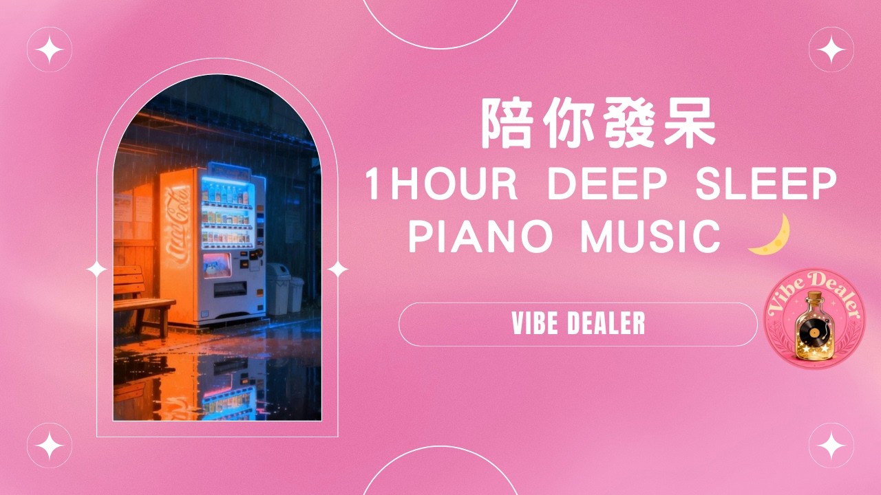 1 Hour Deep Sleep Piano Music 🌙 Calming Music for Stress Relief & Relaxation