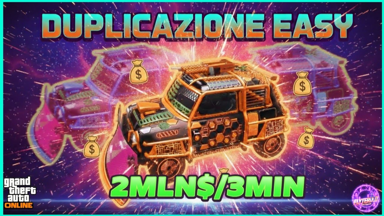 🚘DUPLICAZIONE FACILISSIMA💸💎 Come guadagnare 2MLN$ OGNI 3 MINUTI SU GTA ONLINE!!! #money #gta #glitch
