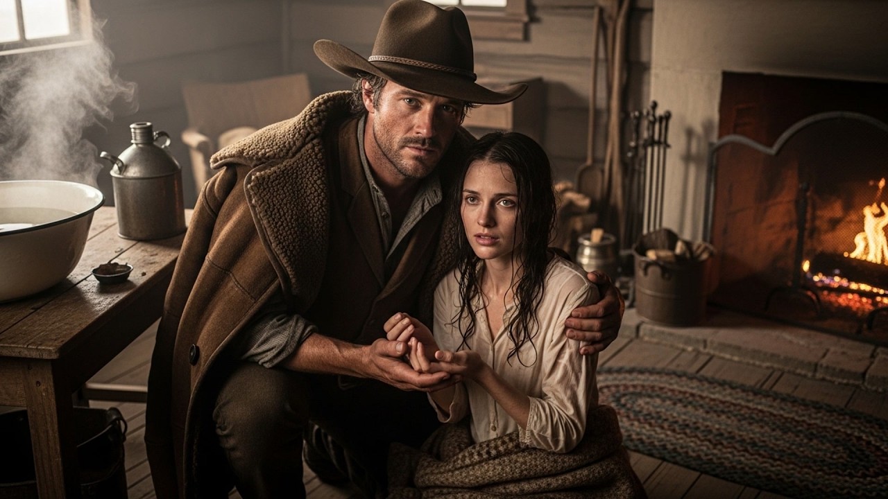 She Wandered Lost In The Snow With No Memory, The Cowboy Took Her Home And Helped Her Heal