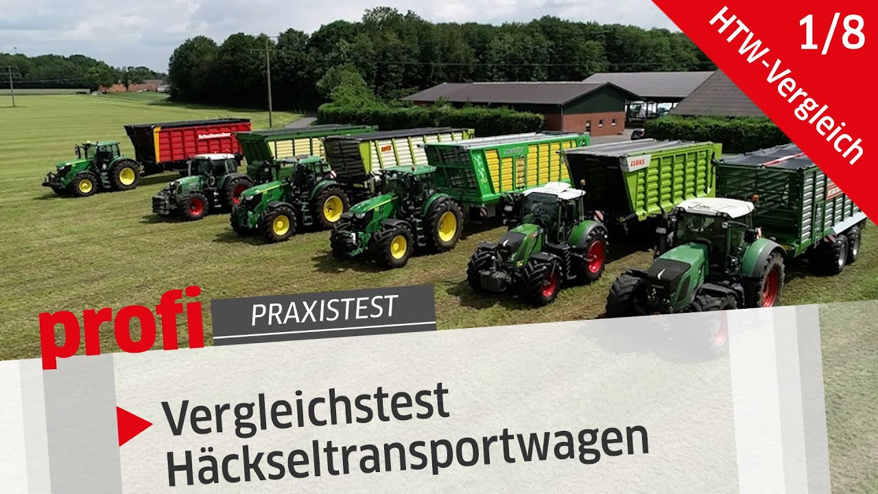 Vergleichstest Häckseltransportwagen - Teil 1/8 | profi 