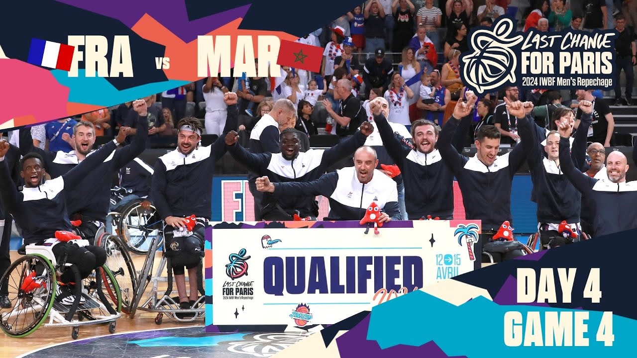 France - Maroc I 2024 IWBF Men's Repechage I Highlights