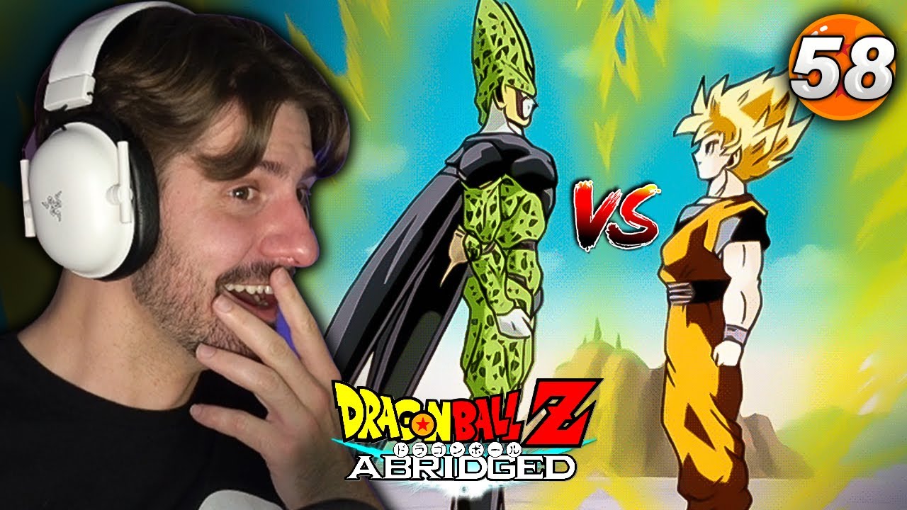 Goku vs Cell - Dragon Ball Z Abridged Reaction Episode 58