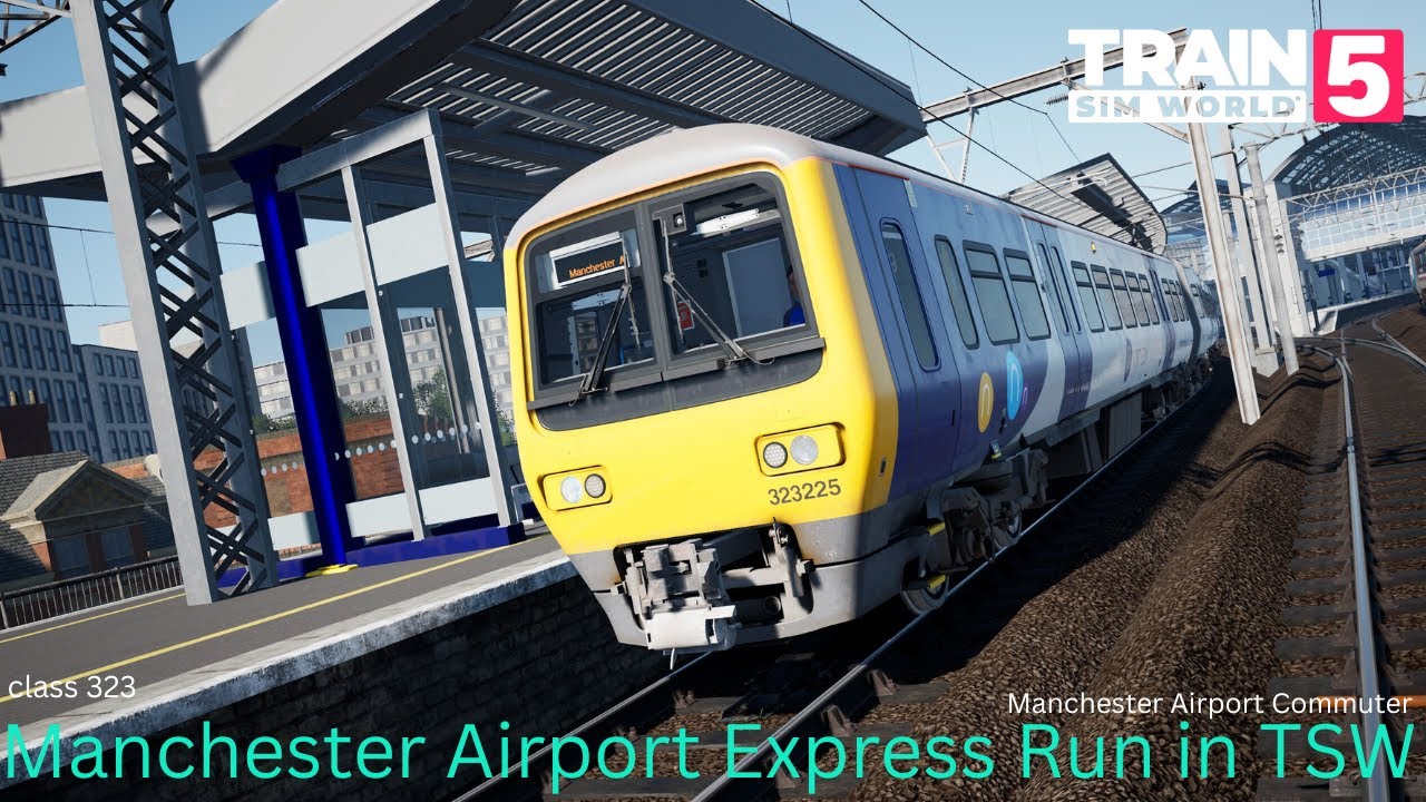 Manchester Airport Commuter|class 323|Tsw 5
