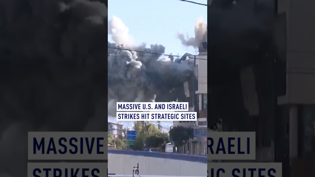 Massive US and Israeli Strikes Hit Strategic Sites