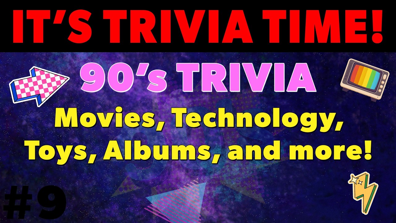 SPECIAL TRIVIA! 90s Trivia Edition | Beastly Trivia #9
