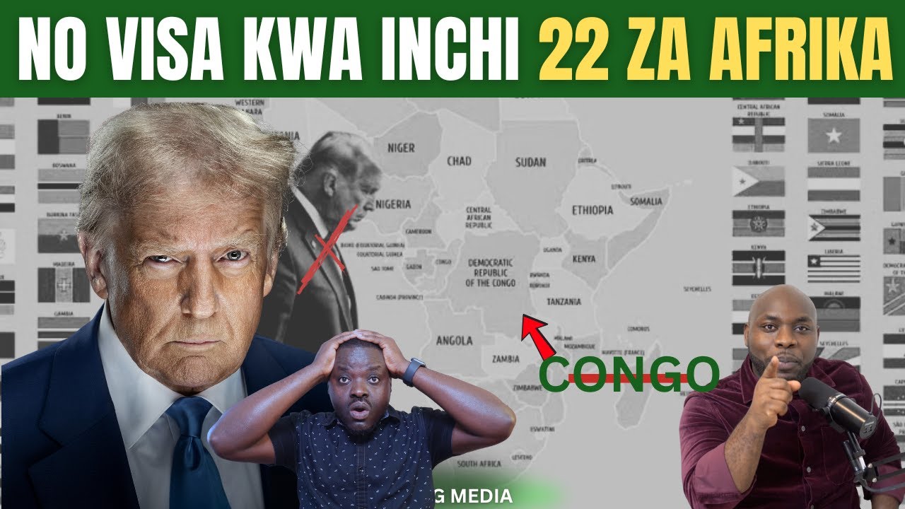 NO VISA KWA INCHI 22 AFRICA