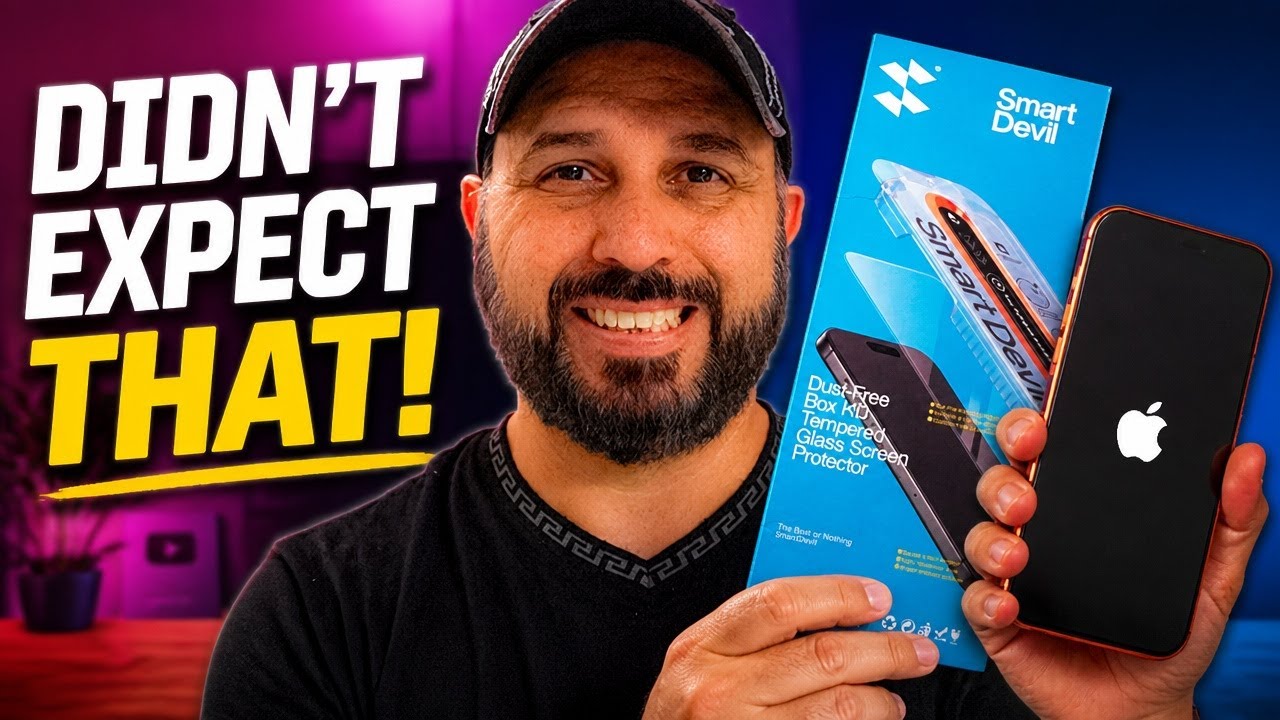 This SMARTDEVIL Screen Protector Surprised Me&hellip; Didn&rsquo;t Expect That on the iPhone 17 Pro Max!