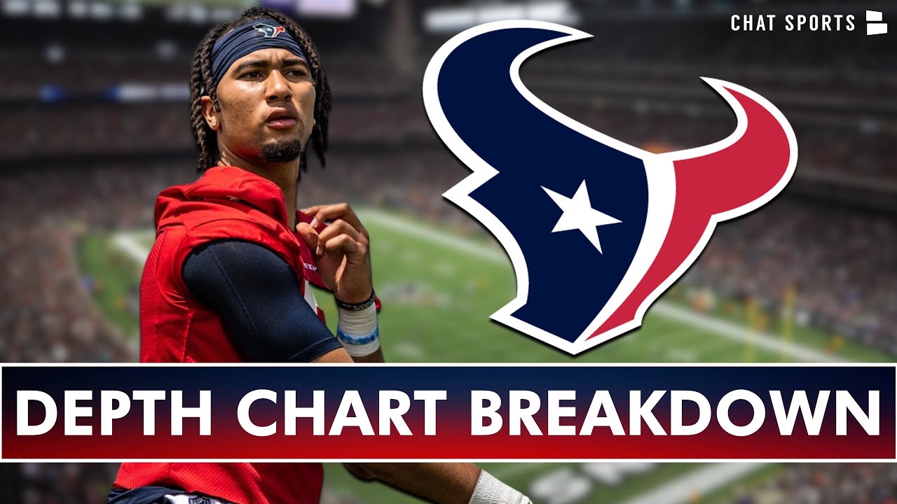 Houston Texans UPDATED Depth Charts After 2025 NFL Draft