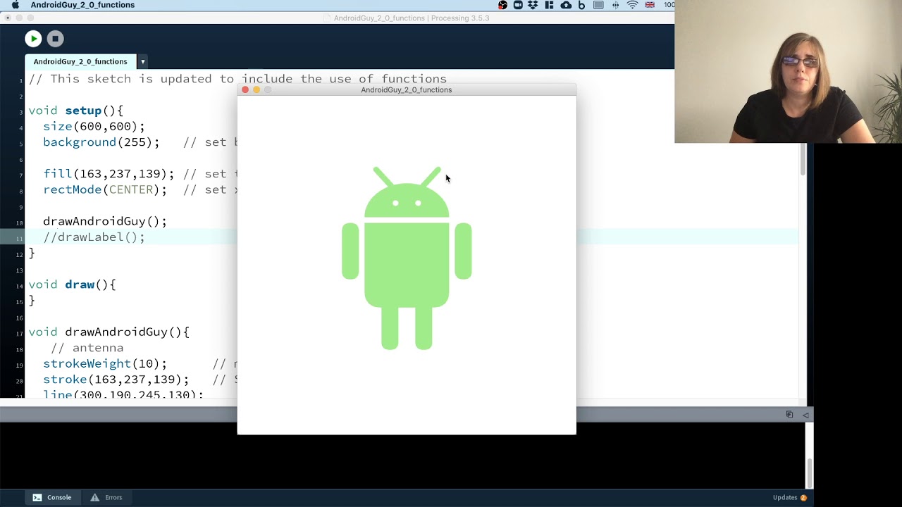 Android Guy 2.0 - Functions