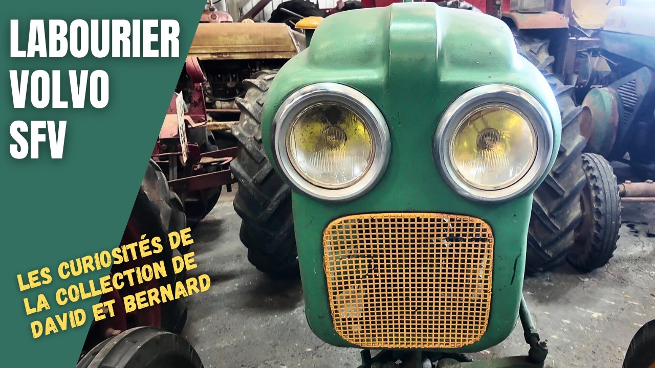 1 CYLINDRE, 2 PISTONS, 3 BIELLES, un délire d'ingénieur dans ce LABOURIER ? - Ep165