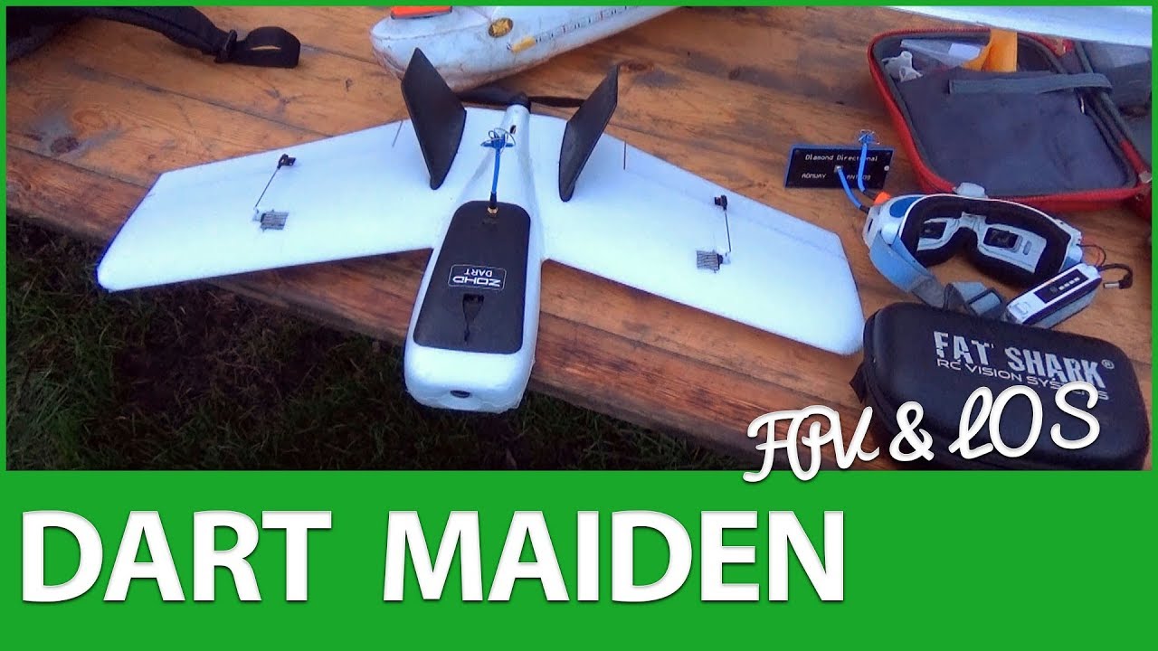 ZOHD Dart LOS & FPV 🍾Maiden Flights
