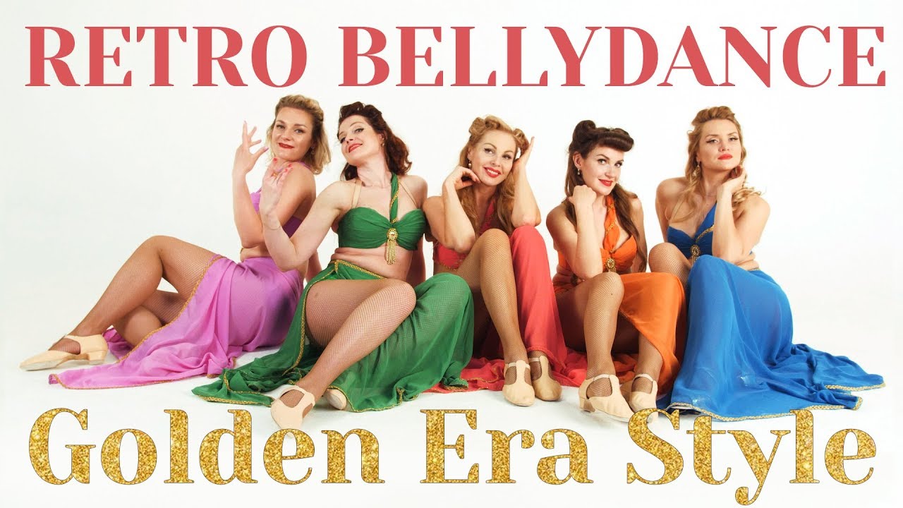RETRO BELLYDANCE Golden Era Style Vintage inspired by Samia Gamal TERRA BELLYDANCE SCHOOL